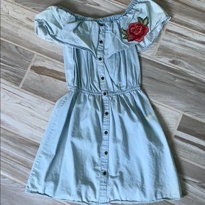Denim dress